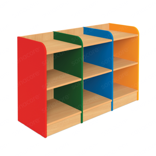 Cubby Unit 2x3 - Colour Burst