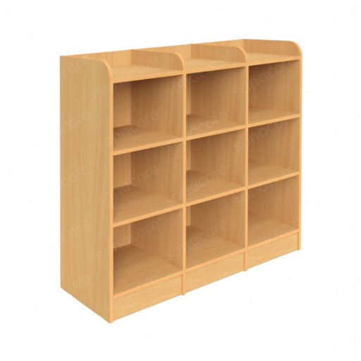 Cubby Unit 3x3 - Bav Beech