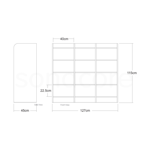 Cubby Unit 4x3 - Colour Burst - Image 2