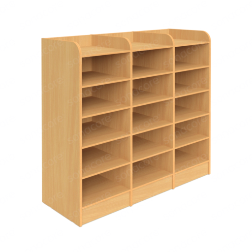 Cubby Unit 5x3 - Bav Beech