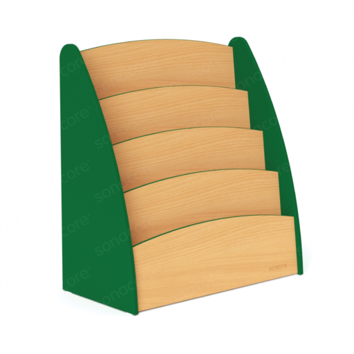 Book Display Shelf - Green